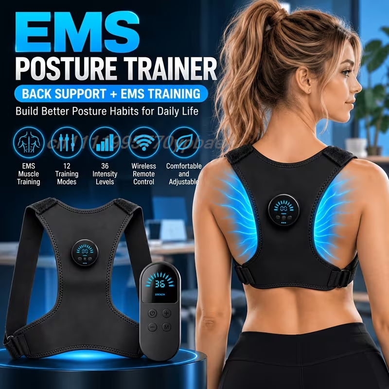 Posture Corrector Back - Corrector de Postura Ems, Alivio del