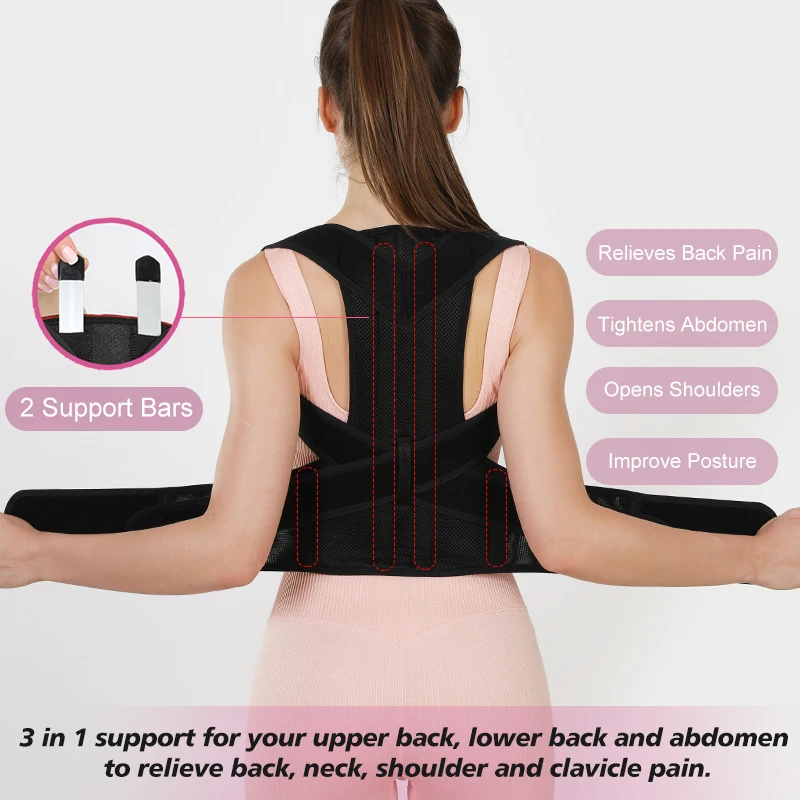 VBOSi: faja deportiva ajustabl - Posture Corrector Back reseña y precio