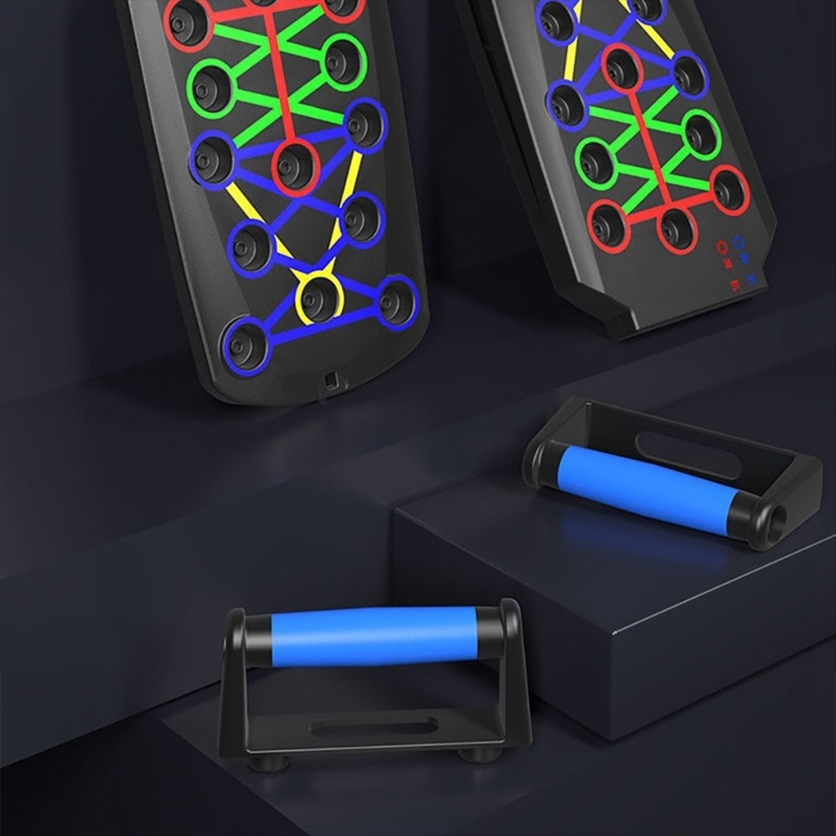 Tabla de realce plegable portá - Push Up Board reseña y precio