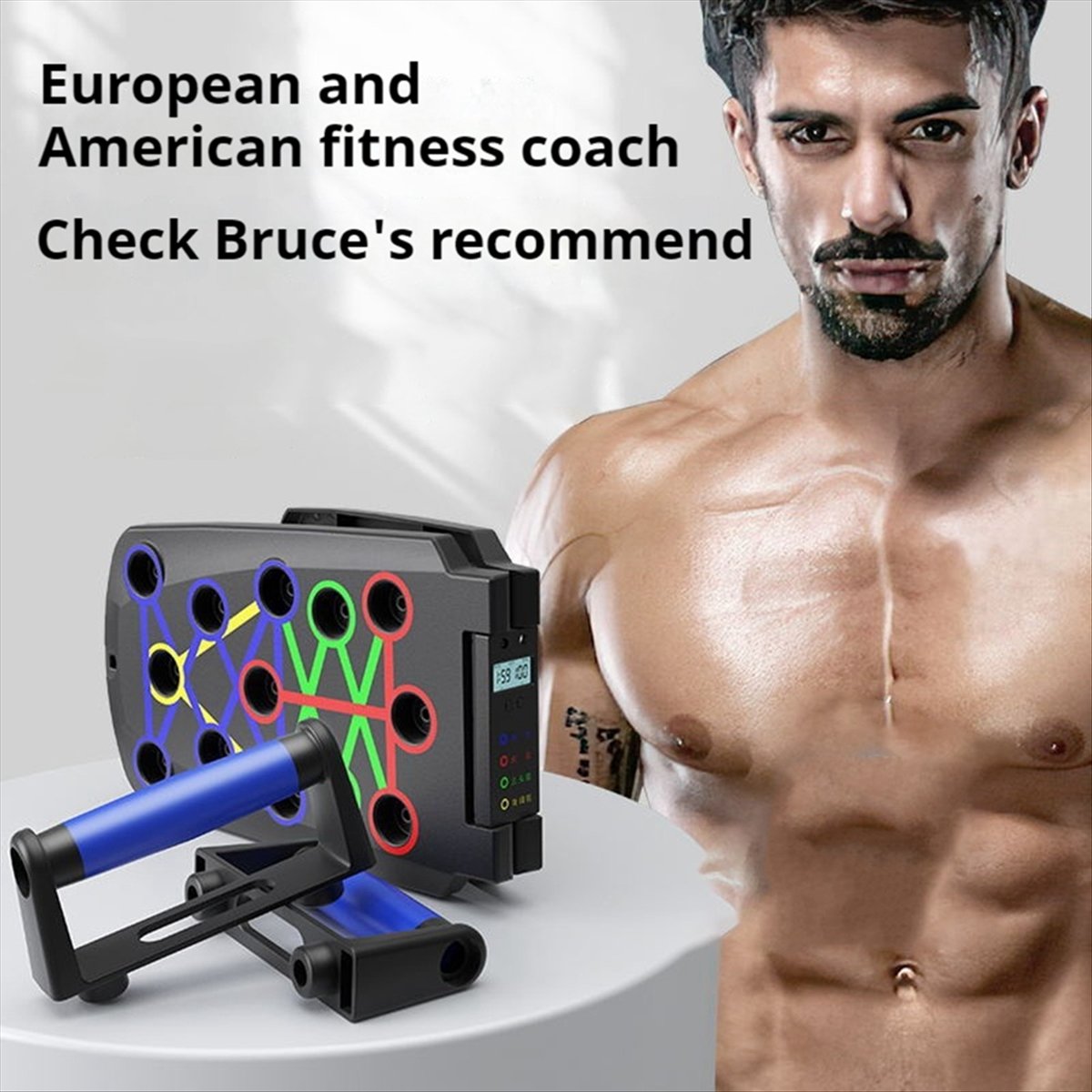 Tabla de realce plegable portá - Push Up Board reseña y precio