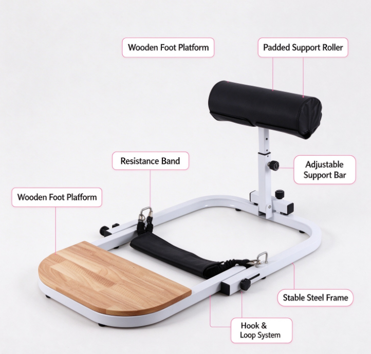 Entrenador de caderas, levanta - Yoga Fitness Resistance Band reseña y precio