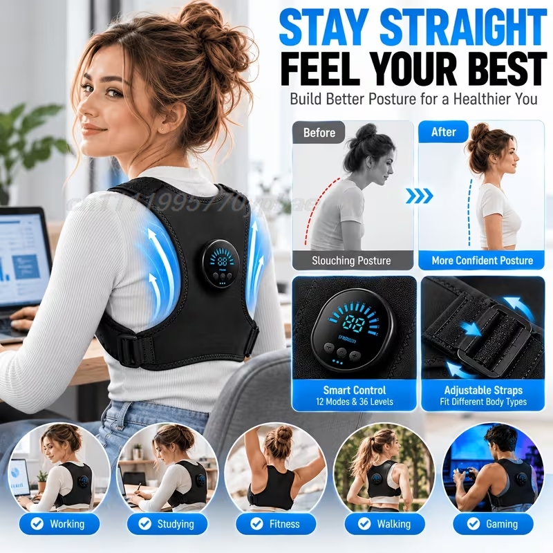 Corrector de Postura Ems, Aliv - Posture Corrector Back reseña y precio